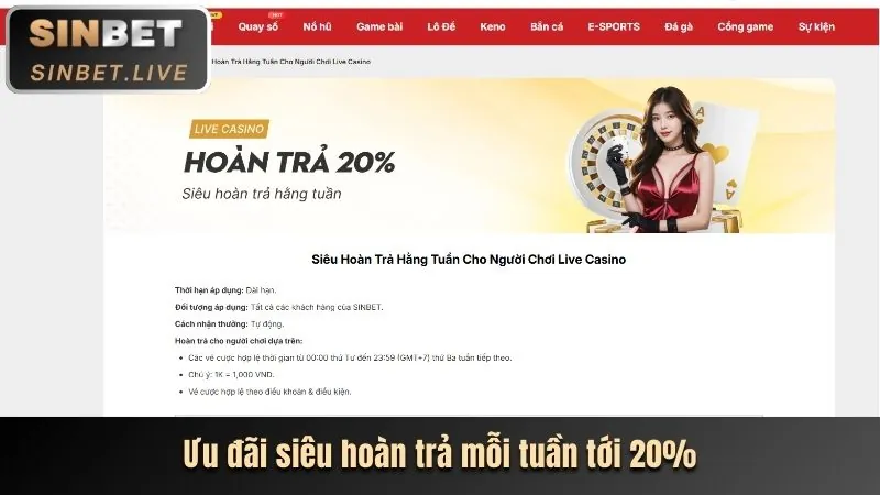 Cập nhật chương trình khuyến mãi 188bet mới nhất